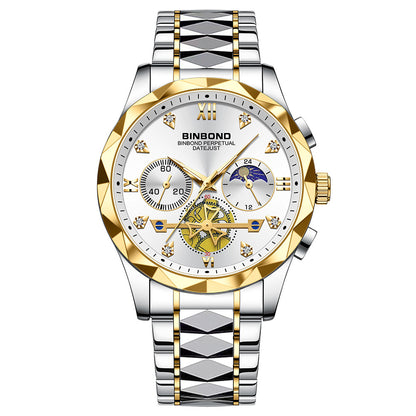 Men'S Casual Multi-Function Quartz Watch