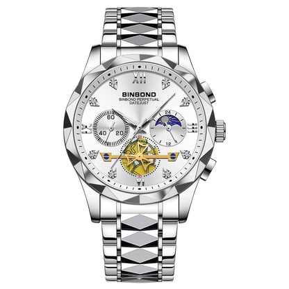 Men'S Casual Multi-Function Quartz Watch
