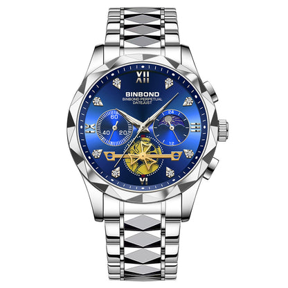 Men'S Casual Multi-Function Quartz Watch